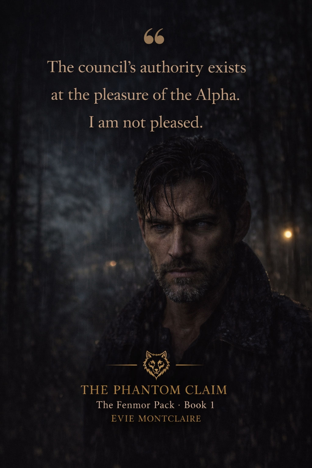 The council's authority... I am not pleased