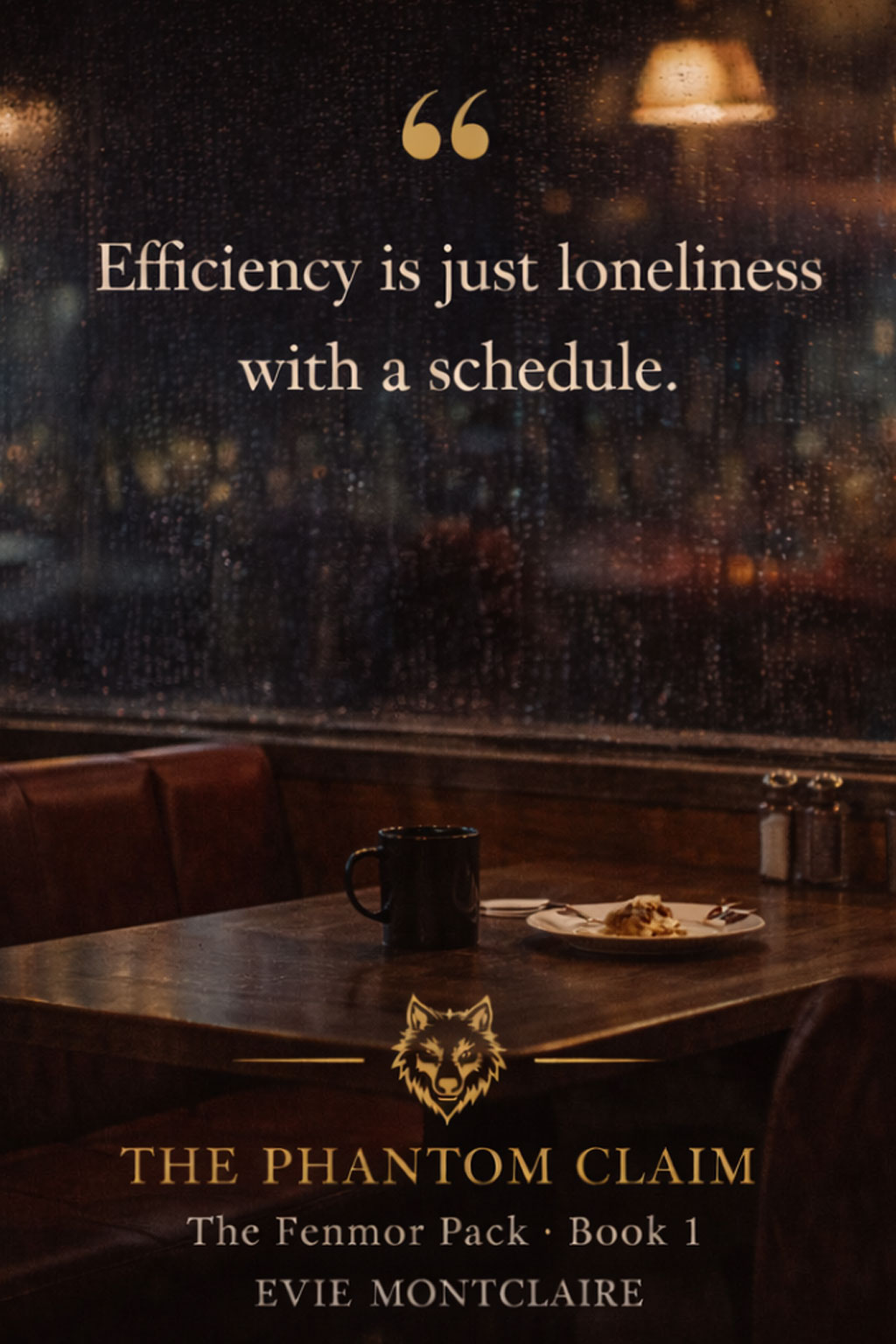 Efficiency is just loneliness with a schedule